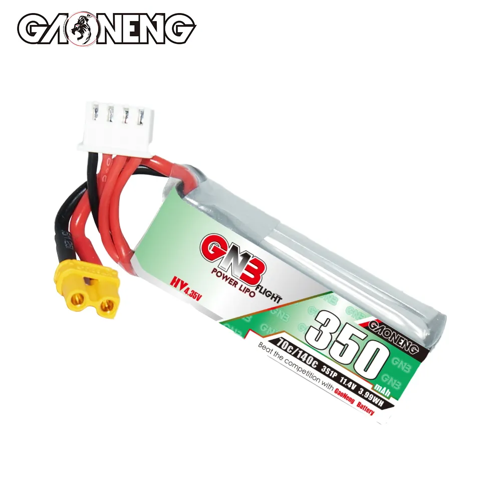 Baterai LiPo Gaoneng GNB 350mA - Fpv Drone Goggles ulasan dan harga